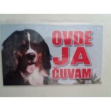 Happy Dog tabla Ovde ja čuvam - Bernski planinski pas 20x12.5cm | ePonuda.com