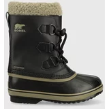 Sorel Dječje cipele za snijeg boja: crna