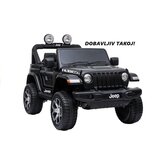 Lean Toys Licencirani Jeep Rubicon Wrangler 4x4 crni - auto na akumulator Cijene