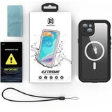 ShellBox Vodootporna IP68 360° MagSafe maska za iPhone 15 Plus – Crna | shoptok.hr