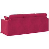SOFA Vinska crvena 198 x 78 x 80 cm Baršun | shoptok.hr