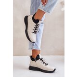 Kesi Warm Sports Leather Shoes With Zipper Beige Cijene