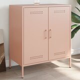 Maison Chic Komoda - Predalnik roza 68x39x79 cm jeklo, (21715761) | Shoptok.si
