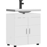  Set ormarića za kupaonicu s pohranom TULUM Visoki sjaj bijela | Eponuda.com