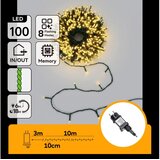 Aigostar LED spoljni božićni niz 100xLED/8 funkcija 13m IP44 topla bela Cene