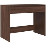  Stol s ladicama Smeđi hrast 100 x 50 x 78 cm Konstruirano drvo | shoptok.hr