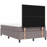  s opruga kutije Sivo-smeđa 120 x 190 cm tkanina | shoptok.hr