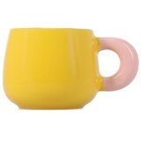 ONA Rumena skodelica iz porcelana new bone china 470 ml Coco – Cene