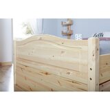 MID.YOU Postelja S Predalom Leni, 140x200, Bor, Masivno | Shoptok.si
