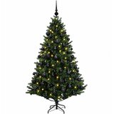  Umjetno božićno drvce s kuglicama 180 cm 300 LED lampica | shoptok.hr