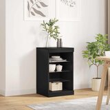  Komoda s LED svjetlima crna 41x37x67 cm | shoptok.hr