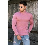 Madmext Powder Gray Turtleneck Men's Sweater 4712 Cene