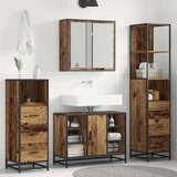 vidaXL set namještaja za kupaonicu 4 pcs staro drvo 80 x 33 x 60 cm | shoptok.hr