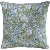 rozablue Kvadratna blazina - Chintz blue Cene