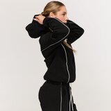 GymBeam ženski duks Varsity Black | Eponuda.com