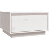  Klubska mizica bela 55x56x32 cm trdna borovina, (20778075) | Shoptok.si