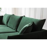 MID.YOU KOTNA SEDEŽNA GARNITURA, žamet zelena | Shoptok.si