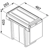 cube 30 - ročno, 20L + 10L 134.0039.554
