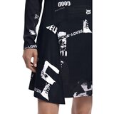 Desigual Kratke obleke VEST_NEWSCORTO 25WWVW29 Črna | Shoptok.si