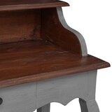 Pisaći stol od masivnog drva mahagonija 80 x 40 x 92 cm | Eponuda.com