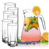 KADAX steklen vrč za pijače 1,4 l + 6 kozarcev za sokove po 380 ml, (5000351843) | Shoptok.si