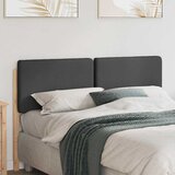 vidaXL tapecirani uzglavlje s uzglavljem smeđa i tamno siva 120 cm | shoptok.hr
