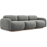 Makamii Siva sedežna garnitura iz tkanine bouclé 270 cm Ailani – | Shoptok.si