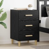  Noćni ormar Crni hrast 40 x 40 x 66 cm Konstruirano drvo | shoptok.hr