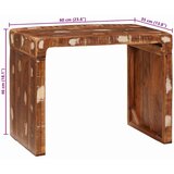  Konačna Stolić Smeđa 60 x 35 x 46 cm Čvrsto drvo iz reciklaže | shoptok.hr