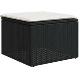  12-dijelni set vrtnih sofa od poliratana s jastucima crni | shoptok.hr