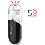 Action Einar Advanced Automatic Male Masturbator Suction and Vibration Black | shoptok.hr
