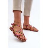 Maciejka Flat Women's Leather Sandals | Shoptok.si
