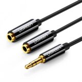 Ugreen 20816 audio kabel 0,0025 m 2.5mm 2 x 3.5mm Crno Cijene