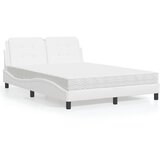  Okvir kreveta bez madraca Zadar bijeli 140x190 cm od umjetne kože | shoptok.hr