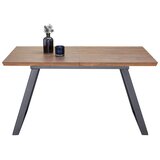 Bessagi Home Raztegljiva Jedilna Miza Luigi, Barva Oreha | Shoptok.si