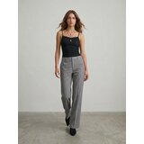 Sinsay Elegantne hlače straight leg s udjelom viskoze | shoptok.hr
