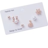 INF Božični uhani 3 pari MultiColor, (21237869) | Shoptok.si