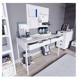 Hanah home duru 1600-47 white study desk | ePonuda.com