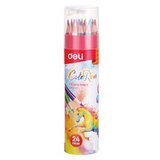 Deli DRVENE BOJICE U TUBI + REZAČ 1/24 EC00327 | ePonuda.com