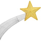  Jaslice LED lampica Topla bijela 149 x 32 x 127,5 cm Poliester | shoptok.hr