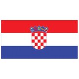 FOTEX Zastava Republike Hrvatske 150x75 cm, bez resica, svila | shoptok.hr