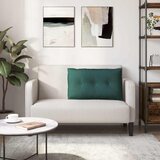  Jastuk za leđa Tamnozelena 80 x 19 x 50 cm tkanina | shoptok.hr