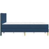  Krevetna konstrukcija Plava 140 x 200 cm Poliester | shoptok.hr