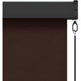 Rolo zavjesa Smeđa 140 x 250 cm Tkanina i aluminij | shoptok.hr