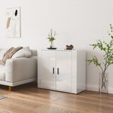 vidaXL Komoda sjajna bijela 80 x 33 x 70 cm od konstruiranog drva | shoptok.hr
