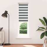 vidaXL Zebra senčilo temno sivo 65x200 cm tkanina širina 60,9 cm | Shoptok.si
