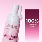 Eveline Cosmetics Pink Snail Glazed Skin Effect nježna pjena za čišćenje za lice 150 ml | shoptok.hr