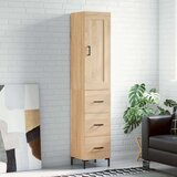  Visoka komoda hrasta sonome 34 5x34x180cm od konstruiranog drva | shoptok.hr
