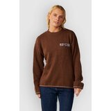 Rip Curl Sg Sparrow Knit Pulover chocolate Cene