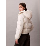 Calvin Klein Jeans Prehodna jakna 'ESSENTIAL' bela | Shoptok.si